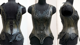 Where armor meets corset